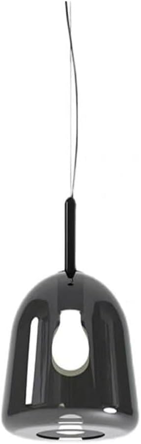Lustre bouteille ovale en verre minimaliste îlot cuisine salon couloir