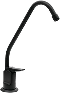 Westbrass D2031-NL-62 8" Touch-Flo Style Pure Cold Water Dispenser Faucet, Matte Black