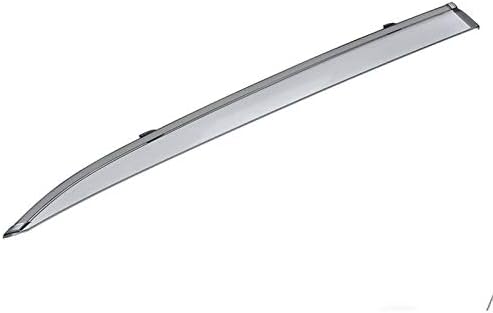 WELLvisors For 2019-Plus Cadillac XT4 Window Visors Black Trim Rain Guards