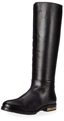 Dune London Women's Taite Boot, Black Leather, 8 M US
