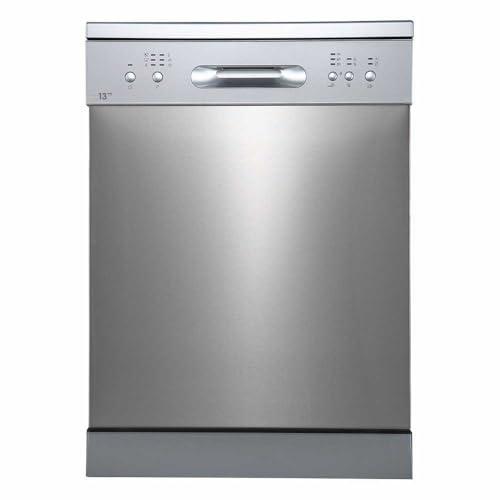 Edesa Lavavajillas EDW- 6130 X Libre Instalación 6 Programas Ancho de 60 cm Nivel Sonoro 49 dB Programas Especiales Acabad en Acero Inoxidable