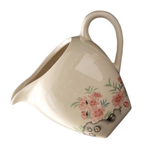 BESTonZON 1 Pieza De Taza De Feria Mini Cafetera Dispensador De Jarabe Jarrón De Cerámica Jarra De Crema De Leche Tetera De Cerámica Jarra De Salsa Dispensador De Té De Cerámica Taza De Té BESTonZON 1 Pieza De Taza De Feria Mini Cafetera Dispensador De Jarabe Jarrón De Cerámica Jarra De Crema De Leche Tetera De Cerámica Jarra De Salsa Dispensador De Té De Cerámica Taza De Té