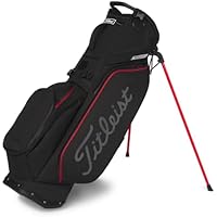 Titleist Players S5 StaDry Stand Golf Bag, Black/Red/Graphite
