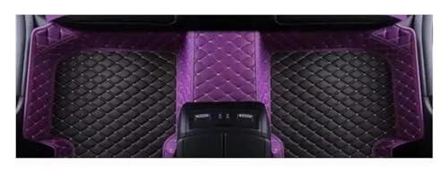 Tapis de sol voiture étanche sur mesure Mazda 3 BK habitacle complet similicuir noir
