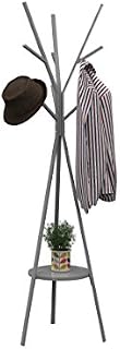 Homebi Coat Rack Hat Stand Free Standing Display Hall Tree Metal Hat Hanger