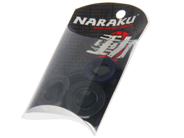 Naraku Engine Shaft Seal Set For Peugeot Speedfight 2 50 AC Scooter (4 Seals, 2 Yr Warranty)