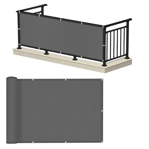 Questa Copertura per ringhiere da Balcone è Anti-UV, Anti-Vento, Resistente