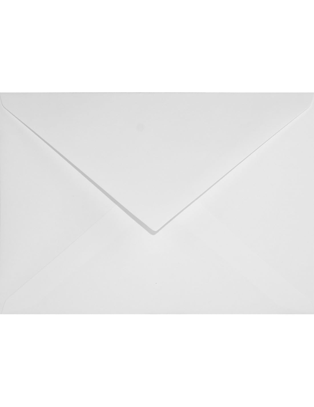 Netuno 100 White envelopes C6 114 x 162 mm 4.5 x 6.4 in 100gsm Lessebo Smooth White Elegant Printable envelopes for Weddings Invitations Birthday Cards Greeting Cards Christmas Business mailing — image 1