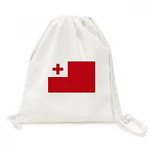 Sac cordon Tonga drapeau national Océanie pour voyage et loisirs