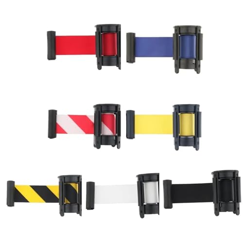 Poteau de guidage de 2 m avec sangle pour structurer les files d'attente extérieures - 6