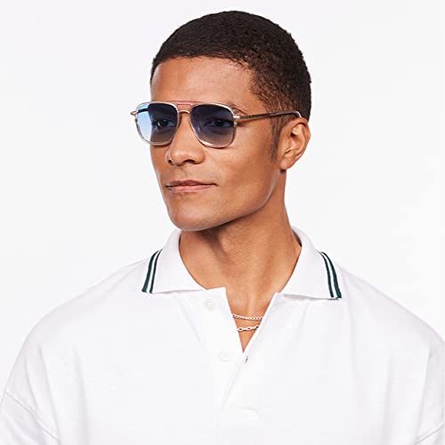 Image of Hip Hop Full Rim Square Branded and Stylish Sunglasses For Men & Women | Polarized and 100% UV Protected | Medium | LK S15200