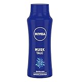 NIVEA Talcum Powder for Men & Women, Musk, For Gentle Fragrance & Reliable Protection Against Body Odour,100 g (Pack of 1)