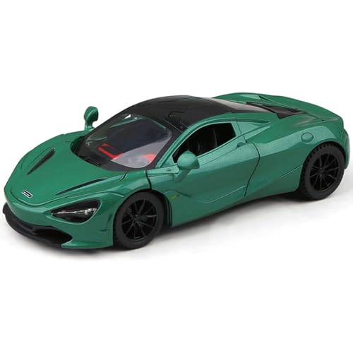 Image of DEUSON ECOM Die Cast Metal Car Scale Mc-Laren 720S Die Cast 1:32 Alloy Metal Car Openable Door Toy Car With Light Sound Pullback Toy Car For Kids Best Gifts Toys For Boys, Multicolor