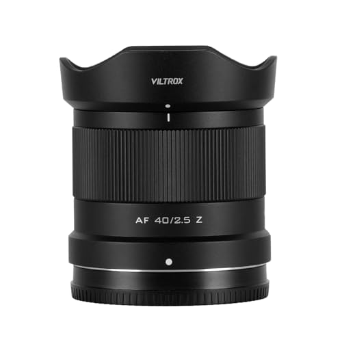 Viltrox AF 40mm F2.5 Air �y�ʌ^ �P�œ_�����Y �i�j�R�� Z�}�E���g/APS-C �p�j �u���b�N ����a ��AF�Ή� �����B�� �X�g���[�g�B�e ���s�B�e �戵������ �K�i���������s��