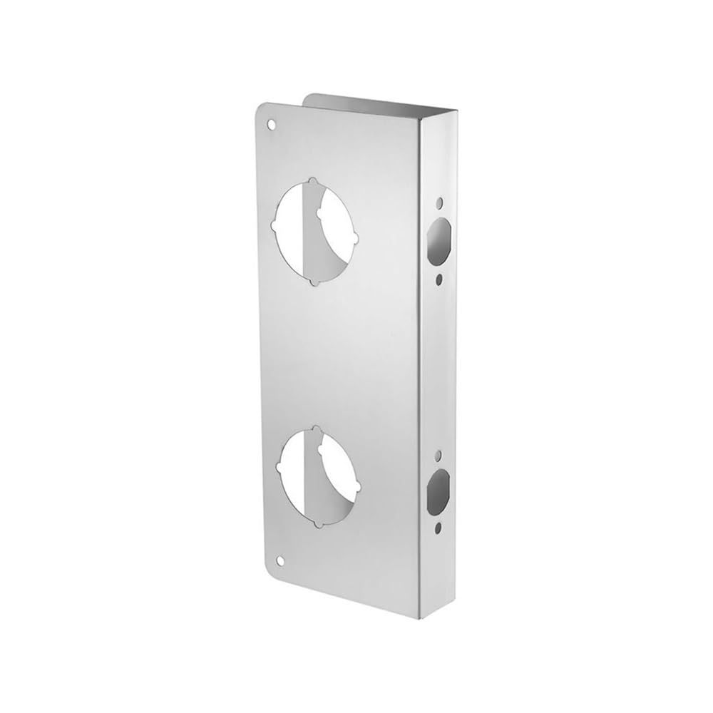 Gentryroo Silver Lock And Door Reinforcer Plate, Reinforce And Repair Doors