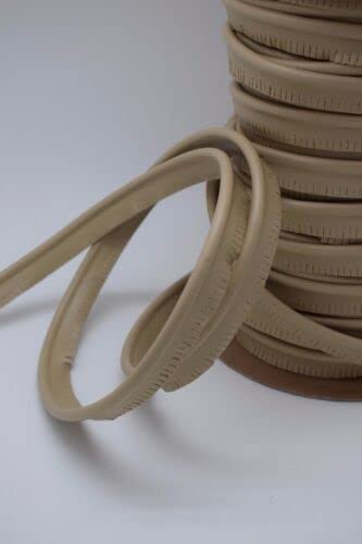 Medium Tan Welt Cord Vinyl Piping Marine Outdoor Edge Trim Fabric (5 Yards) Fabric