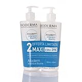 Bioderma Bálsamo calmante intensivo Atoderm para pieles secas, pack de 2 x 500 ml