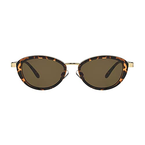 Foster Grant Womens 1920’s Sunglasses, Brown, 51mm US2