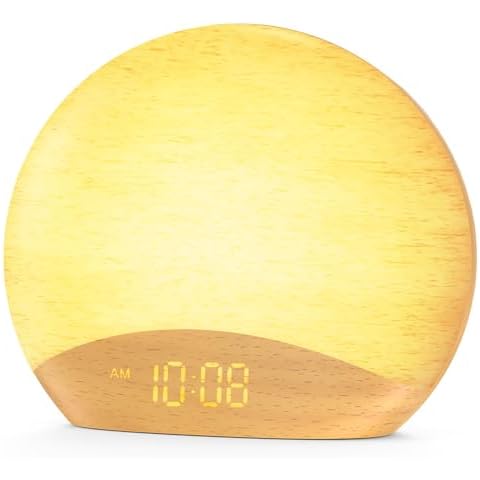 HOUSBAY Sunrise Alarm Clock with Sound Machine Cover