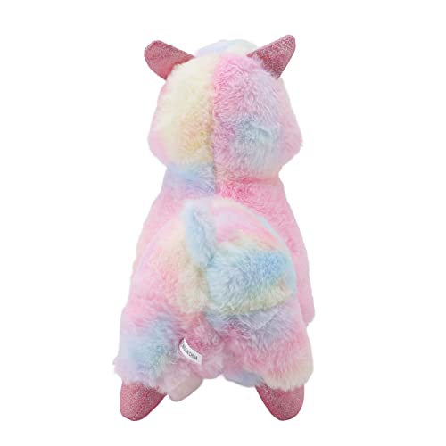 Miokycl Alpaca Peluche LED Peluche Colore
