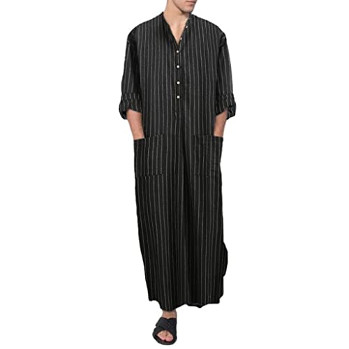 Ropa islámica de Dubái para hombre holgada que evita el calor y roces