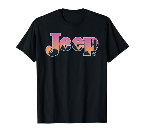 Logotipo de silueta de Jeep Desert Camiseta