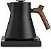 Produktbild Fellow Corvo EKG Pro Electric Tea Kettle - Electric Pour Over Coffee & Tea Pot - Quick Heating Kettles for Boiling Water - Matte Black with Walnut Handle - 0.9 Liter, F Plug