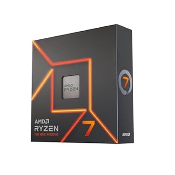 Processador AMD Ryzen 7 7700X Box (AM5/8 Cores/16 Threads/5.4GHz/40MB Cache/Radeon Graphics) Com Vídeo/Sem Cooler