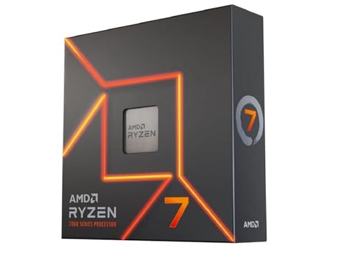 7000 Series Ryzen 7 7700X Desktop Processor 8 cores 16 Threads 40 MB Cache 4.5 GHz Up to 5.4 GHz Socket AM5, 600 Series Chipset (100-100000591WOF)