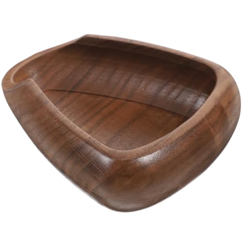 CHILDWEET Wooden Coffee Bean Dosing Tray for Single Serving Key