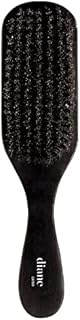 Diane 100% Soft Boar Bristle Brush for Men and Women – Soft Bristles for Fine to Medium Hair – Use for Smoothing, Wave Styles, Soft on Scalp, Club Handle, D8169