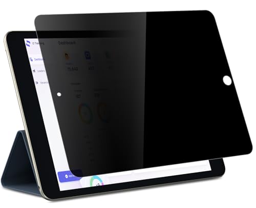 PYS Privacy Screen Protector for iPad Pro 9.7-Inch 6th/5th Generation (2018/2017 Model) 30-Degree Anti-Spy Privacy Filter, Fingerprint-Proof, Anti-Scratch Film Guard -  IPAD-9.7-2018-RP350SI