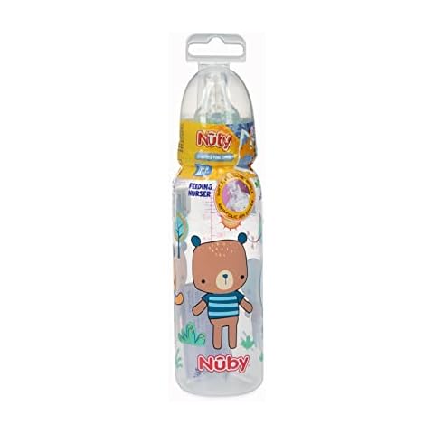 Biberón Nuby sin goteo, 8 oz Cover