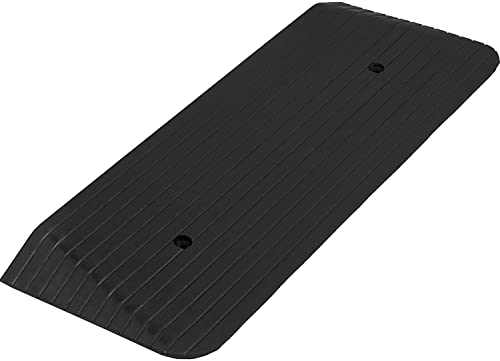 Rampe De Trottoir PVC 50x27x7 Cm - Portable, Antidérapante - Support 3 Tonnes - Pour Voiture, Fauteuil, Moto
