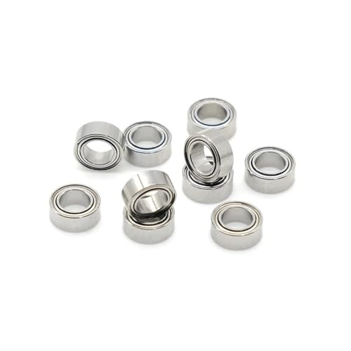 Roulement à billes SR156ZZ en acier inoxydable de dimensions 4,762 x 7,938 x 3,175 mm pour modélisme