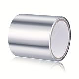Aluminum Foil Tape, Waterproof Oil-Proof Heat-Resistant Adhesive Gap Filler for Kitchen Stove, Sink & Bath (3cm*5m)