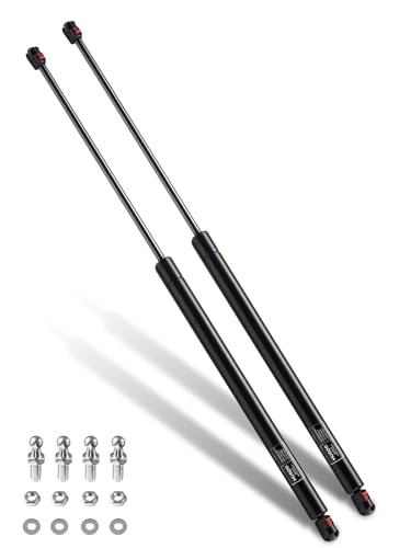 HUOPO ST270EDI-45 27 Inch 45 Lbs Gas Struts Spring Shocks Lift Supports for Undercover Tonneau Cover Shell Pickup Bed Truck Undercover Top Topper Replacement Parts, ST270P45EZ10, Set of 2