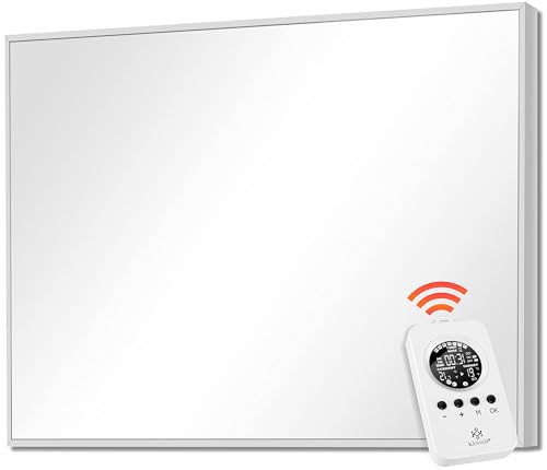 KESSER® Infrarotheizung Mit Thermostat Infrarotheizkörper Elektroheizung Infrarot...