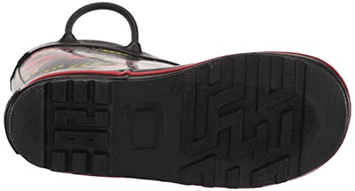 Rugged Bear Boy's Waterproof Rubber Lightweight Easy-on Rain Boot4