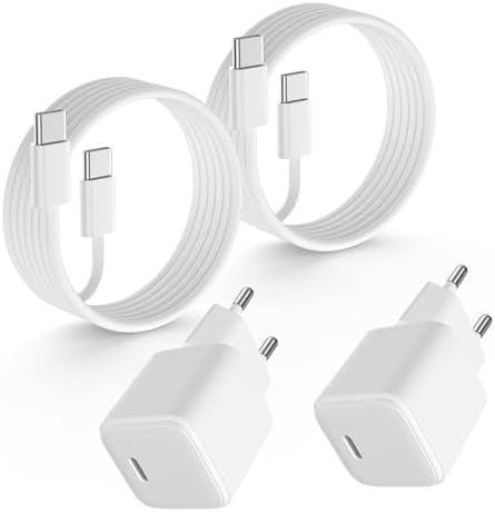 Chargeur Rapide USB-C Pour Huawei P30 Lite - Câble 1 Mètre + Prise Murale 9V - Neuf