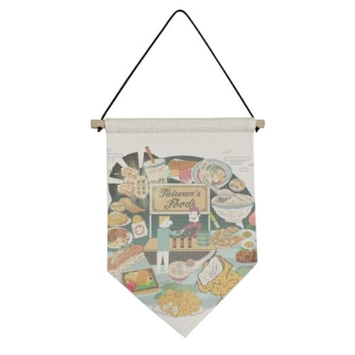 Toile suspendu Taiwan Voyage motif serpent bannière déco murale haute définition