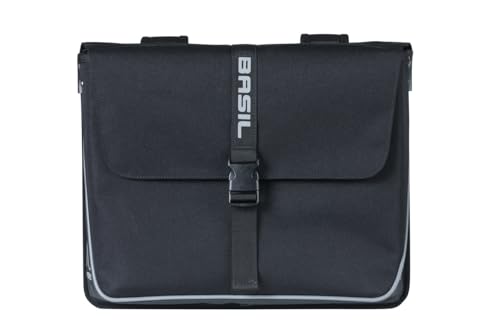 BASIL(�o�W��) ���]�ԃp�j�A�o�b�O FORTE(�t�H���e) �_�u���o�b�O 35L 41X15X43cm �u���b�N 12477