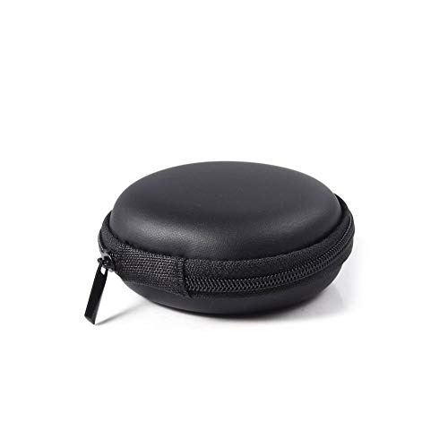 BLUECELL Hard Carrying Case Portable Protection Storage Bag For Earphone Headset Headphone Black