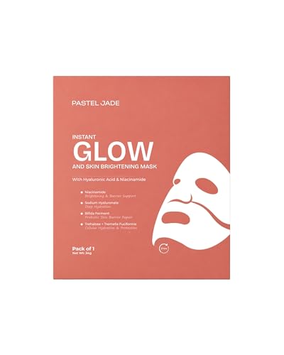 Image of Instant Glow and Skin Brightening Bio Collagen Face Mask | Deep Hydration & Moisturizing, Skin Barrier Care | Smooth, Glow & Nourishing for All Skin Types Pack of 1 (34g)