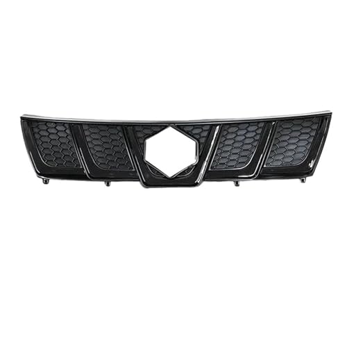 ラジエーターグリルミディアムネ ット 用 スズキ ビターラ 2015-2018年式 フロントバンパー クローム アッパーフード ラジエーターグリル UWXYZABCD(Black)