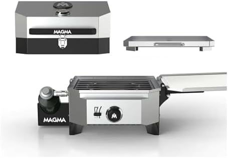 Magma Crossover Single Burner Firebox with Grill Top and Plancha