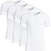Produktbild con-ta Herren-Unterhemd, 1/2 Arm 4er-Pack Doppelripp weiß Größe 7