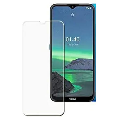 Image of EmBed Matte Fiber Display Guard for Nokia 1.4 - Unbreakable, Ultra-Thin, Lightweight Matte Finish Screen Protector with Easy Installation Kit