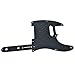 Dopro Metal Diamond Plate 8 Hole Modern Tele Pickguard with Diamond Plate Tele Control Plate and Screws for American/Mexican FD Telecaster Black