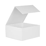 GoooodGift White Gift Boxes 16 Pack,Collapsible Gift Box with Lid Magnetic Closure,Packaging for Small...